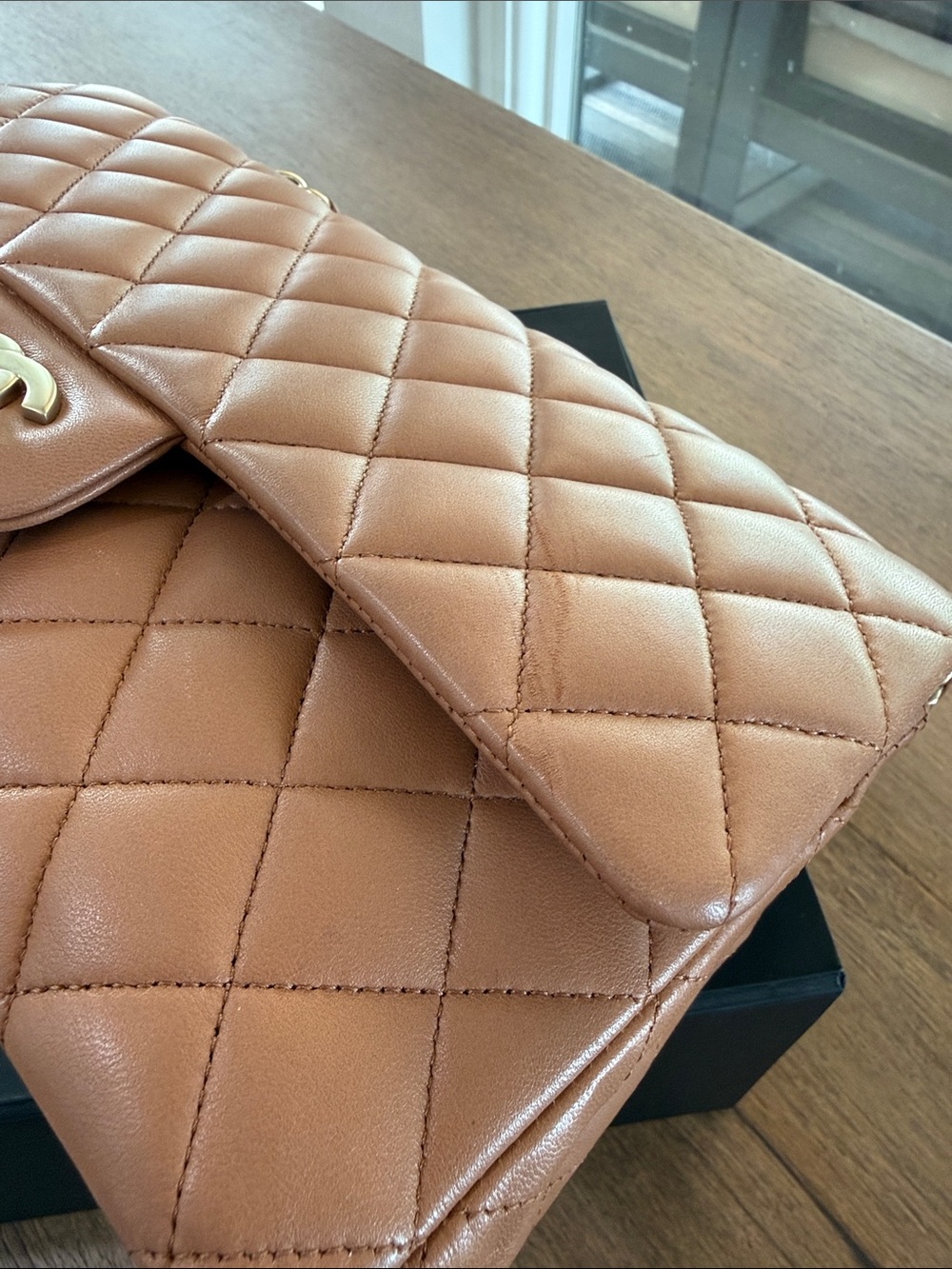 CHANEL small double flap with gold hardware - Picture 11 of 12